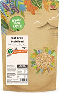 Wholefood Earth Oat Bran Stabilised 1kg (Aug - Oct 22) RRP £10.03 CLEARANCE XL £3.99